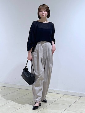 chikaさん（レディース・154cm）の春コーディネート