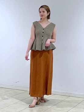 chikaさん(レディース・154cm)の夏コーディネート