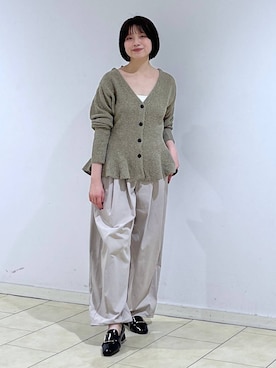 chikaさん（レディース・154cm）の春コーディネート