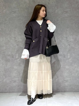 chikaさん(レディース・154cm)の冬コーディネート