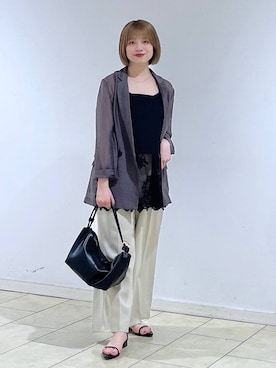 chikaさん(レディース・154cm)の春コーディネート