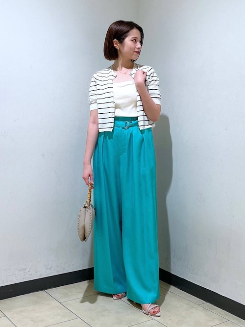 セール】ベルトツキワイドパンツ（スラックス）｜A part by