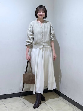 「apart by lowrys」｜chikaさん（レディース・154cm）の秋コーディネート