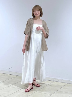 chikaさん（レディース・154cm）の夏コーディネート