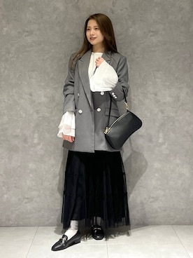 chikaさん(レディース・154cm)の冬コーディネート