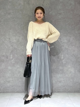 chikaさん（レディース・154cm）の春コーディネート