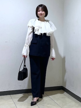 chikaさん（レディース・154cm）の冬コーディネート