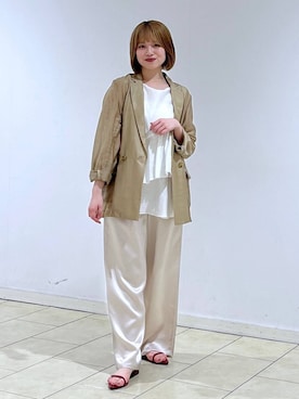 chikaさん(レディース・154cm)の夏コーディネート