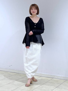 chikaさん（レディース・154cm）の春コーディネート