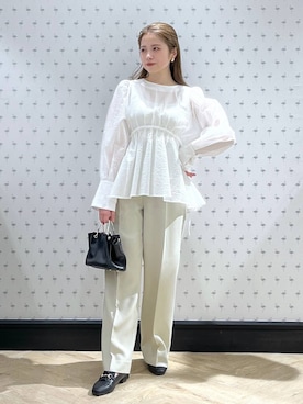 chikaさん（レディース・154cm）の春コーディネート