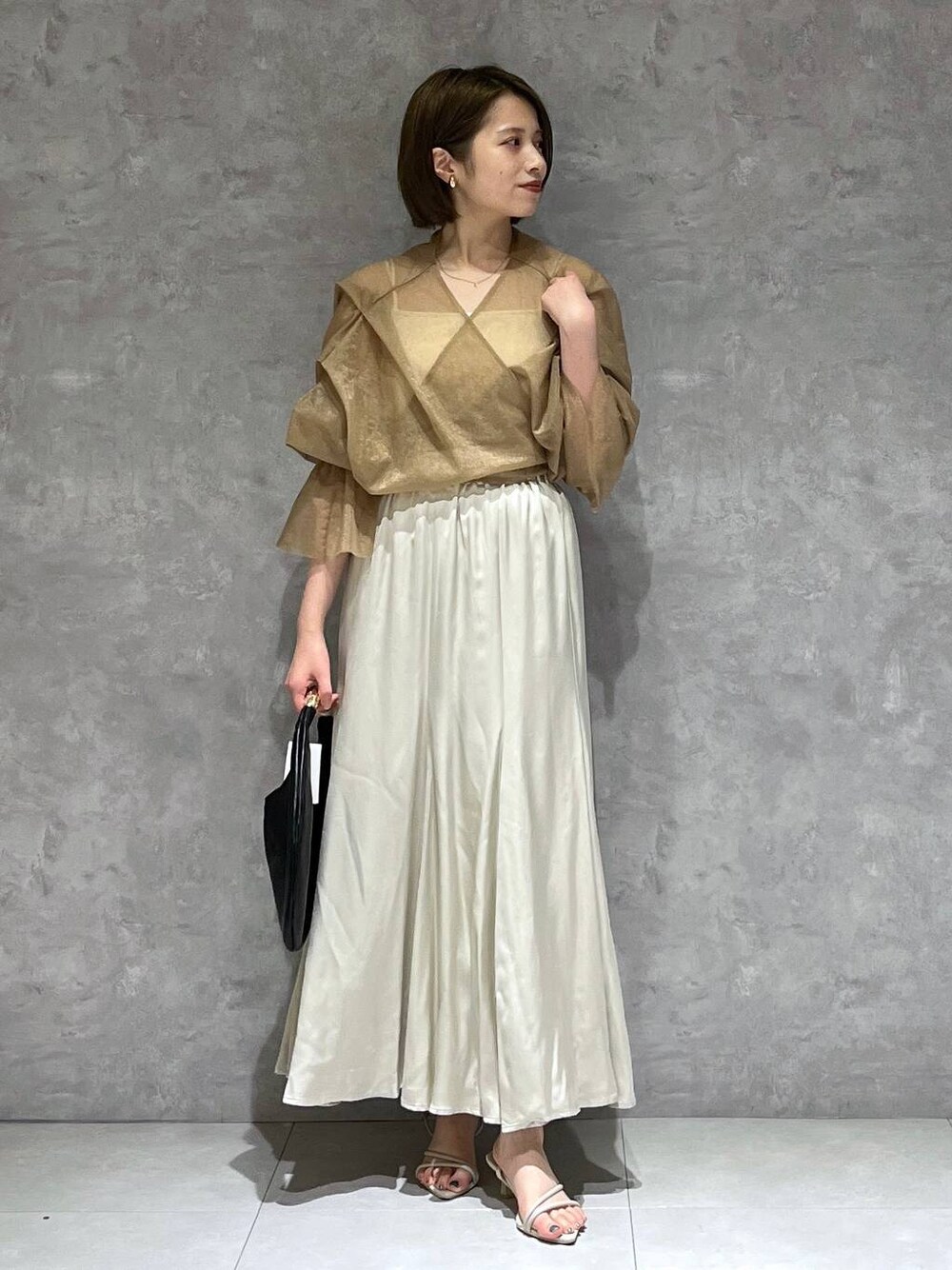 チュールカシュリボンキャミワンピース 【公式通販】