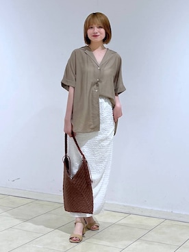 chikaさん(レディース・154cm)の夏コーディネート