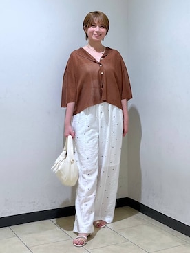 chikaさん（レディース・154cm）の夏コーディネート