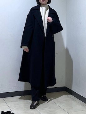 「apart by lowrys」｜「アイテム（ジャケット/アウター）」を使った、chikaさん（レディース・154cm）の冬コーディネート