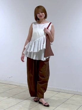 chikaさん(レディース・154cm)の夏コーディネート