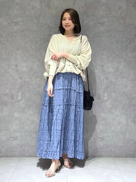 chikaさん（レディース・154cm）の夏コーディネート