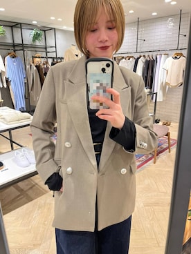 「A part by（アパートバイ）のアイテム（ベルト）」を使った、chikaさん（レディース・154cm）の春コーディネート