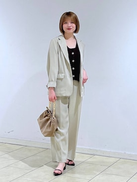 chikaさん（レディース・154cm）の夏コーディネート
