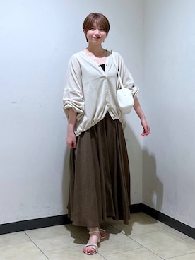 chikaさん（レディース・154cm）の夏コーディネート