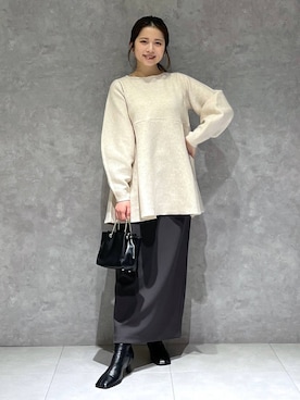 chikaさん(レディース・154cm)の冬コーディネート