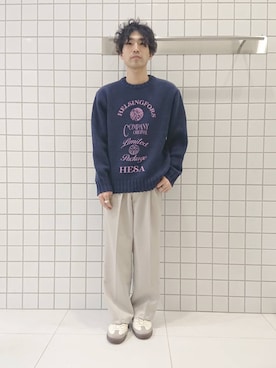ちくちさん（メンズ・168cm）の秋コーディネート