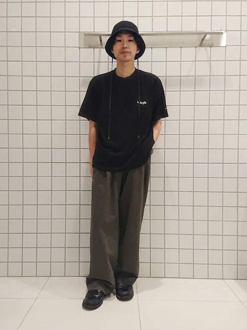 ドライタッチワイドパンツ