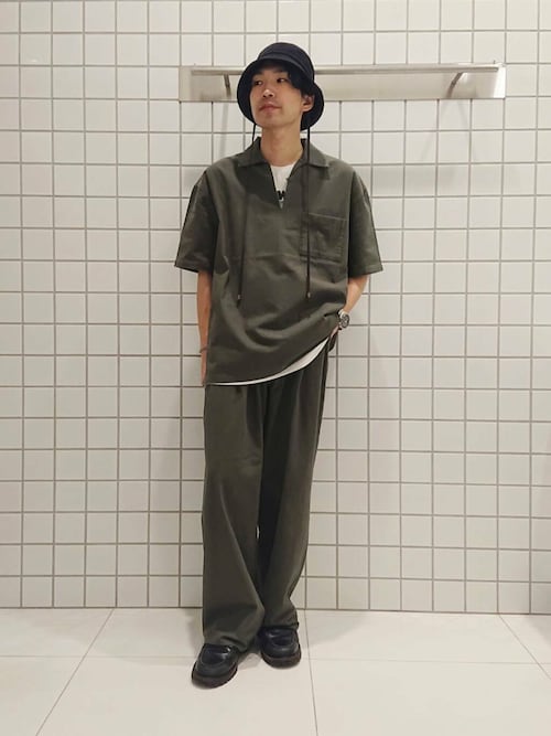 ドライタッチワイドパンツ