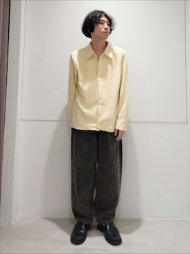 「SENSE OF PLACE by URBAN RESEARCH（センスオブプレイスバイアーバンリサーチ）のアイテム（カーディガン/ボレロ）」を使った、ちくちさん（メンズ・168cm）の秋コーディネート