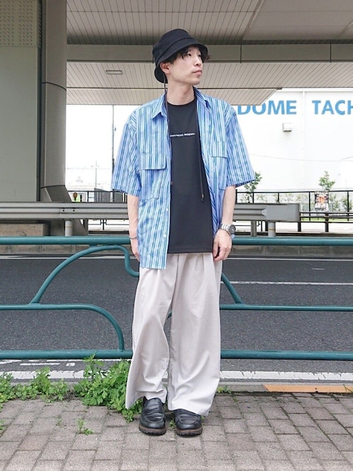 セール】『イージーケア/セットアップ対応』リネンライクタックワイド