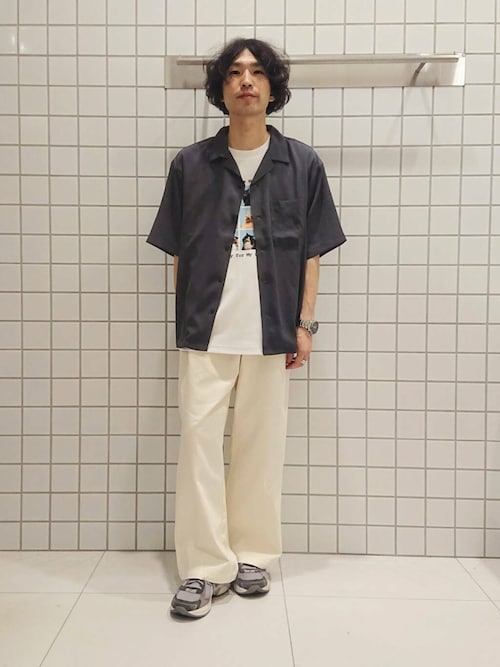『ユニセックス』Cat graphic Short-Sleeve T-shirts