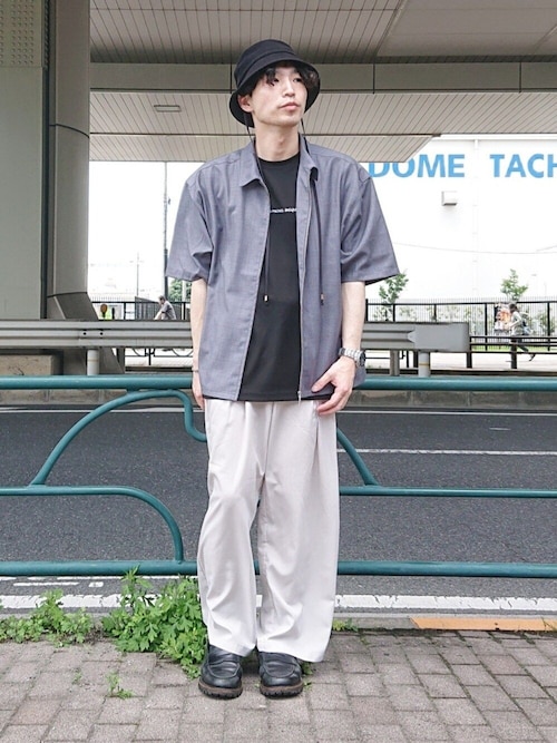 セール】『イージーケア/セットアップ対応』リネンライクタックワイド