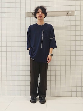 ちくちさん（メンズ・168cm）の夏コーディネート