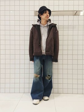 ちくちさん(メンズ・168cm)の冬コーディネート