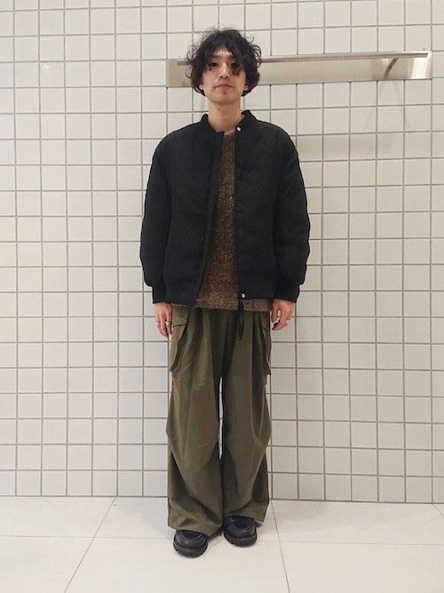 『ユニセックス』ブークレグラデーションニット
