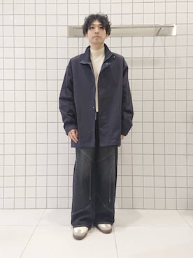 「アイテム（モッズコート）」を使った、ちくちさん（メンズ・168cm）の秋コーディネート