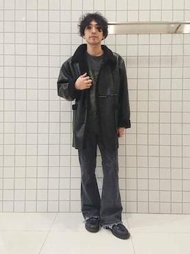 ちくちさん（メンズ・168cm）の冬コーディネート