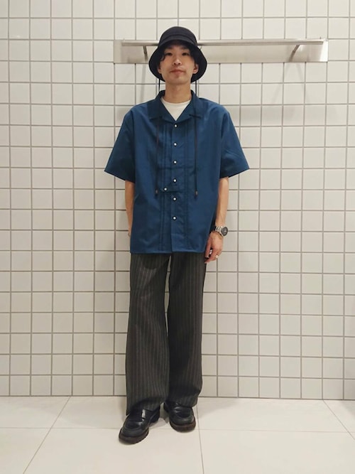 『一部WEB限定カラー』『ユニセックス』シシュウダンボールポンチショートスリーブTシャツ