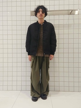 ちくちさん（メンズ・168cm）の冬コーディネート