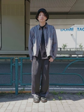 ちくちさん（メンズ・168cm）の秋コーディネート