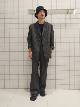 「SENSE OF PLACE by URBAN RESEARCH（センスオブプレイスバイアーバンリサーチ）のアイテム（ジャケット/アウター）」を使った、ちくちさん（メンズ・168cm）の夏コーディネート