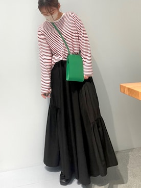 「Epoi（エポイ）のアイテム」を使った、yuiさん（レディース・158cm）の秋コーディネート