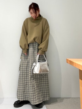 「Epoi（エポイ）のアイテム」を使った、yuiさん（レディース・158cm）の冬コーディネート