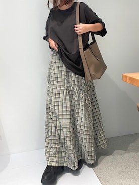 「Epoi（エポイ）のアイテム」を使った、yuiさん（レディース・158cm）の夏コーディネート