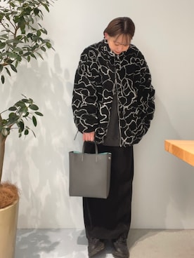 「Epoi（エポイ）のアイテム」を使った、yuiさん（レディース・158cm）の冬コーディネート