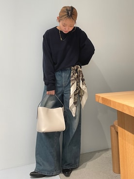 「Epoi（エポイ）のアイテム」を使った、yuiさん（レディース・158cm）の秋コーディネート