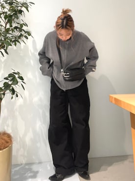 「Epoi（エポイ）のアイテム」を使った、yuiさん（レディース・158cm）の冬コーディネート