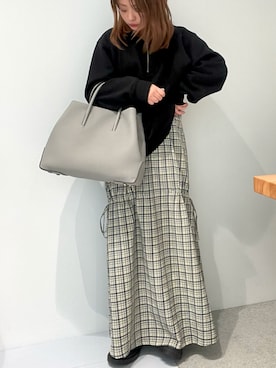 「Epoi（エポイ）のアイテム」を使った、yuiさん（レディース・158cm）の冬コーディネート