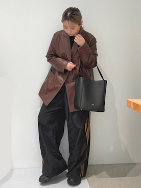 「Epoi（エポイ）のアイテム」を使った、yuiさん（レディース・158cm）の秋コーディネート