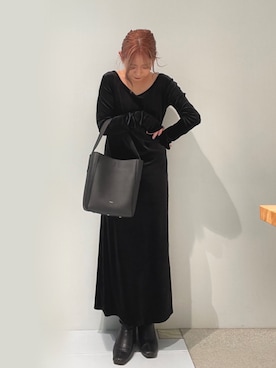 「Epoi（エポイ）のアイテム」を使った、yuiさん（レディース・158cm）の冬コーディネート