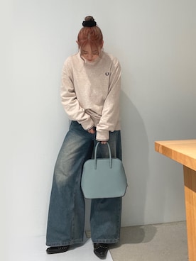 「ブルー」｜yuiさん（レディース・158cm）の秋コーディネート